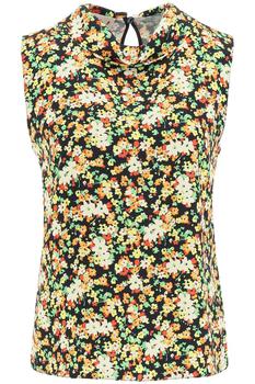 Marni | Marni Floral Printed Crewneck Sleeveless Top商品图片,7.1折起