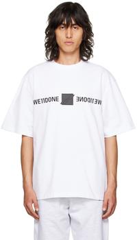 We11done品牌, 商品White Mirror T-Shirt, 价格¥915图片