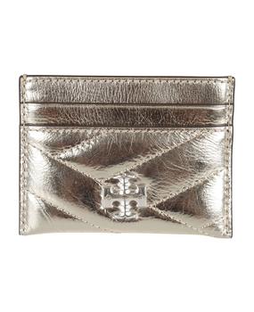 tory burch kira链条包, Tory Burch | Kira Chevron Metallic Chain Card Holder商品图片 9.2折