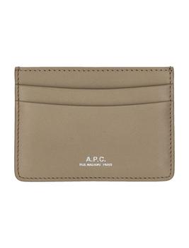 商品A.P.C. | A.P.C. André Logo Embossed Cardholder,商家Cettire,价格¥589图片