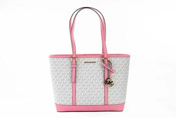 Michael Kors | Michael Kors Jet Set Travel Small Primrose multi PVC Shoulder Tote Handbag Women's Purse 5.9折