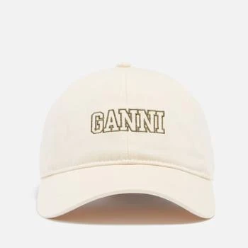 推荐Ganni Software Logo-Embroidered Organic Cotton Baseball Cap商品