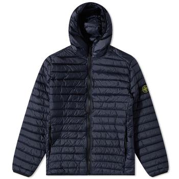 stone island羽绒服是什么牌子, Stone Island | Stone Island Lightweight Hooded Down Jacket商品图片 