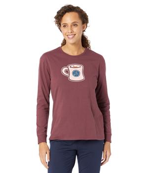 商品Life is Good | Hot Chocolate Long Sleeve Snuggle Up Sleep Tee,商家Zappos,价格¥204图片