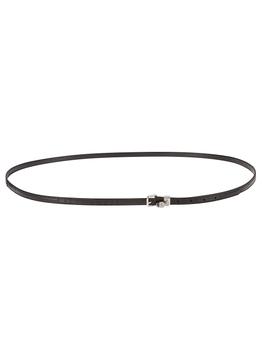 商品Alexander McQueen | Alexander McQueen New Stamp Croco Double Pave Belt,商家Italist,价格¥5113图片