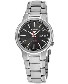 Seiko | Seiko 5 Black Dial Steel Men's Watch SNKA07K1 3.8折, 独家减免邮费