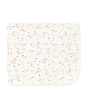 商品Little Me | Girls' Rose-Print Blanket - Baby,商家Bloomingdale's,价格¥102图片