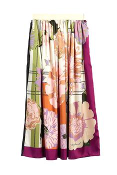Weekend Max Mara | Weekend Max Mara Eritrea Twill Skirt - Plum商品图片,满$175享8.9折, 满折