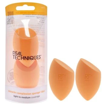Real Techniques | Miracle Complexion Sponge Duo - 1462 by  for Women - 2 Pc Sponge,商家Premium Outlets,价格¥106