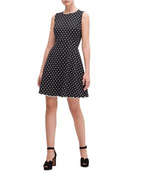 kate spade连衣裙, Kate Spade | Cabana Dot Ponte Dress商品图片 3.9折