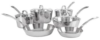 Viking | Viking Contemporary 3-Ply Stainless Steel 10 Piece Cookware Set,商家Premium Outlets,价格¥4097