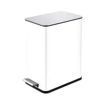 QualiaZero | 2.6 Gallon Slim Step On Trash Can,商家Macy's,价格¥186