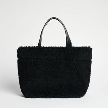 STAND STUDIO | Stand Studio Large Faux Shearling Tote Bag商品图片,