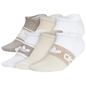 推荐adidas Originals OG SL Statement 6PK No Show Socks - Women's商品