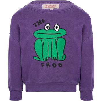 推荐The frog print sweatshirt in purple商品