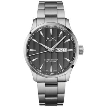 MIDO | Men's Swiss Automatic Multifort Chronometer Stainless Steel Bracelet Watch 42mm商品图片,独家减免邮费