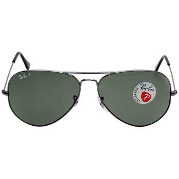 product Ray Ban Aviator Classic Polarized Green Classic G-15 Unisex Sunglasses RB3025 004/58 62 image