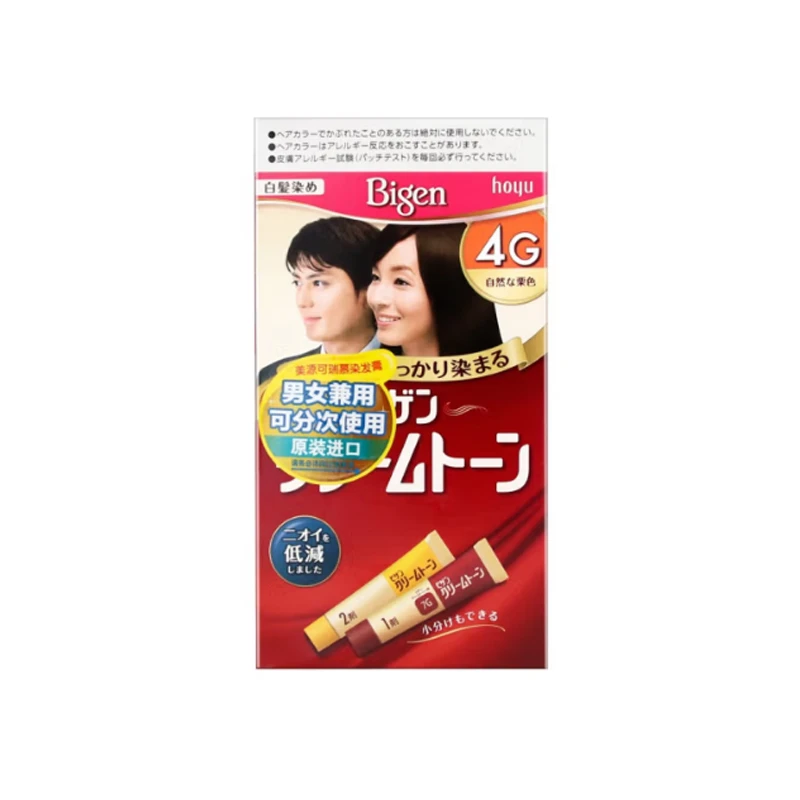 推荐日本Bigen美源可瑞慕染发剂4G自然色商品