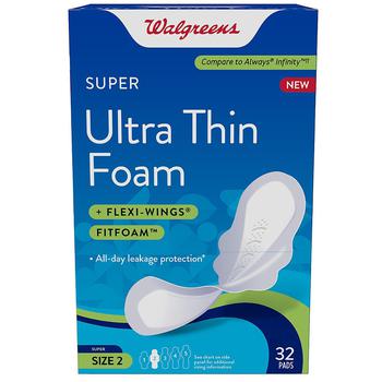 商品Ultra Thin Foam Unscented,商家Walgreens,价格¥57图片