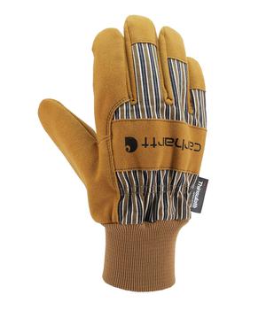 商品Men's Insulated Suede Work Glove with Knit Cuff图片