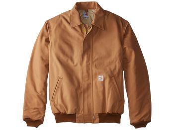 卡哈特外套, Carhartt | Men's Big & Tall Flame Resistant Duck Bomber Jacket商品图片 
