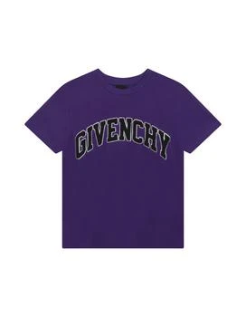 推荐Purple T-shirt With Applied Arch Logo商品