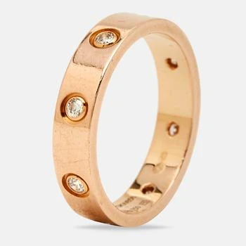 Cartier | Cartier Love 8 Diamond 18K Rose Gold Wedding Band Ring 52,商家Premium Outlets,价格¥36825