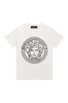 推荐Versace Kids Medusa Printed Crewneck T-Shirt商品