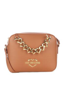 推荐Love Moschino Logo Plaque Chained Crossbody Bag商品