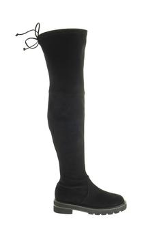 stuart weitzman lowland, Stuart Weitzman | STUART WEITZMAN LOWLAND LIFT - Suede boot over the knee商品图片 6折