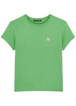 推荐Green logo cotton T-shirt商品