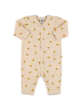 PETIT BATEAU | Koala Print Cotton Romper,商家LUISAVIAROMA,价格¥120