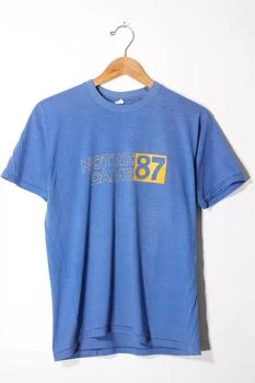 推荐Vintage Class of 1987 University Of Notre Dame T-shirt Made in USA商品