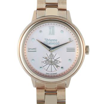 Vivienne Westwood | Vivienne Westwood Portobello Rose Gold-Tone Stainless Steel Watch VV158PKNU商品图片,5折