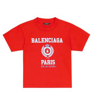 Balenciaga | Logo棉质针织T恤商品图片,