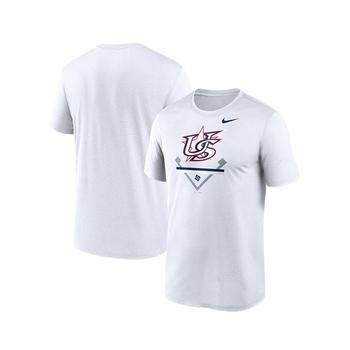 商品Men's White USA Baseball 2023 World Baseball Classic Icon Legend T-shirt图片