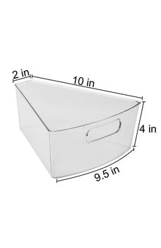 商品SORBUS | Clear Kitchen Sector Storage - Set of 4,商家Nordstrom Rack,价格¥172图片