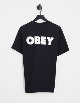 推荐Obey bold 2 t-shirt in black商品