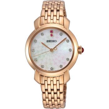精工罐头, Seiko | 女性女表  玫瑰金调不锈钢手镯表商品图片 7.5折