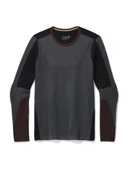 SmartWool | Men's Intraknit 250 Thermal Colorblock Crew Tee In Forged Iron,商家Premium Outlets,价格¥517