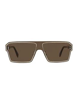 墨镜fendi评价, Fendi | Fragment 55MM Square Sunglasses商品图片 
