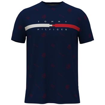 Tommy Hilfiger | Men's Flag Stripe Critter Logo Graphic T-Shirt商品图片,7.8折×额外8折, 额外八折