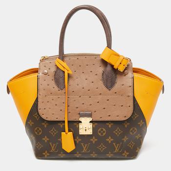 美国lv女包, [二手商品] Louis Vuitton | Louis Vuitton Ocre Exotique Monogram Limited Edition Majestueux PM Bag商品图片 7.1折, 满1件减$100, 满减