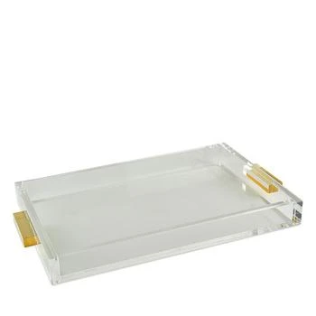 Tizo | Clear Tray with Gold Handles,商家Bloomingdale's,价格¥940