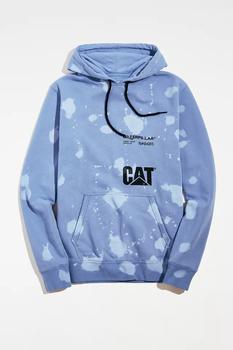 推荐CAT UO Exclusive Bleach Wash Hoodie Sweatshirt商品