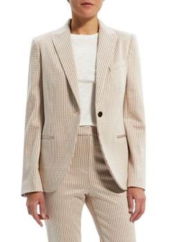 Houndstooth Single-Breasted Blazer product img