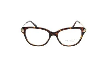 BVLGARI | Bulgari Square Frame Glasses 7.2折, 独家减免邮费