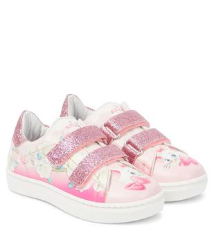 商品MONNALISA | Baby glitter sneakers,商家MyTheresa,价格¥1168图片