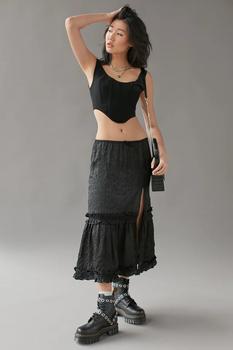 urban outfitter, Urban Outfitters | UO Prairie Midi Skirt商品图片 5折×额外9.5折, 额外九五折