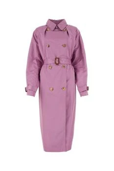 Isabel Marant | Lilac Polyester Blend Oversize Edenna Trench Coat,商家Italist,价格¥8029